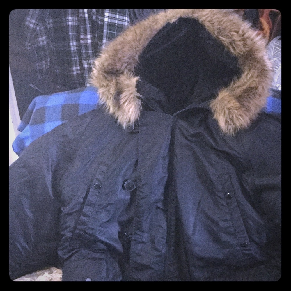 Arctic heavy parka